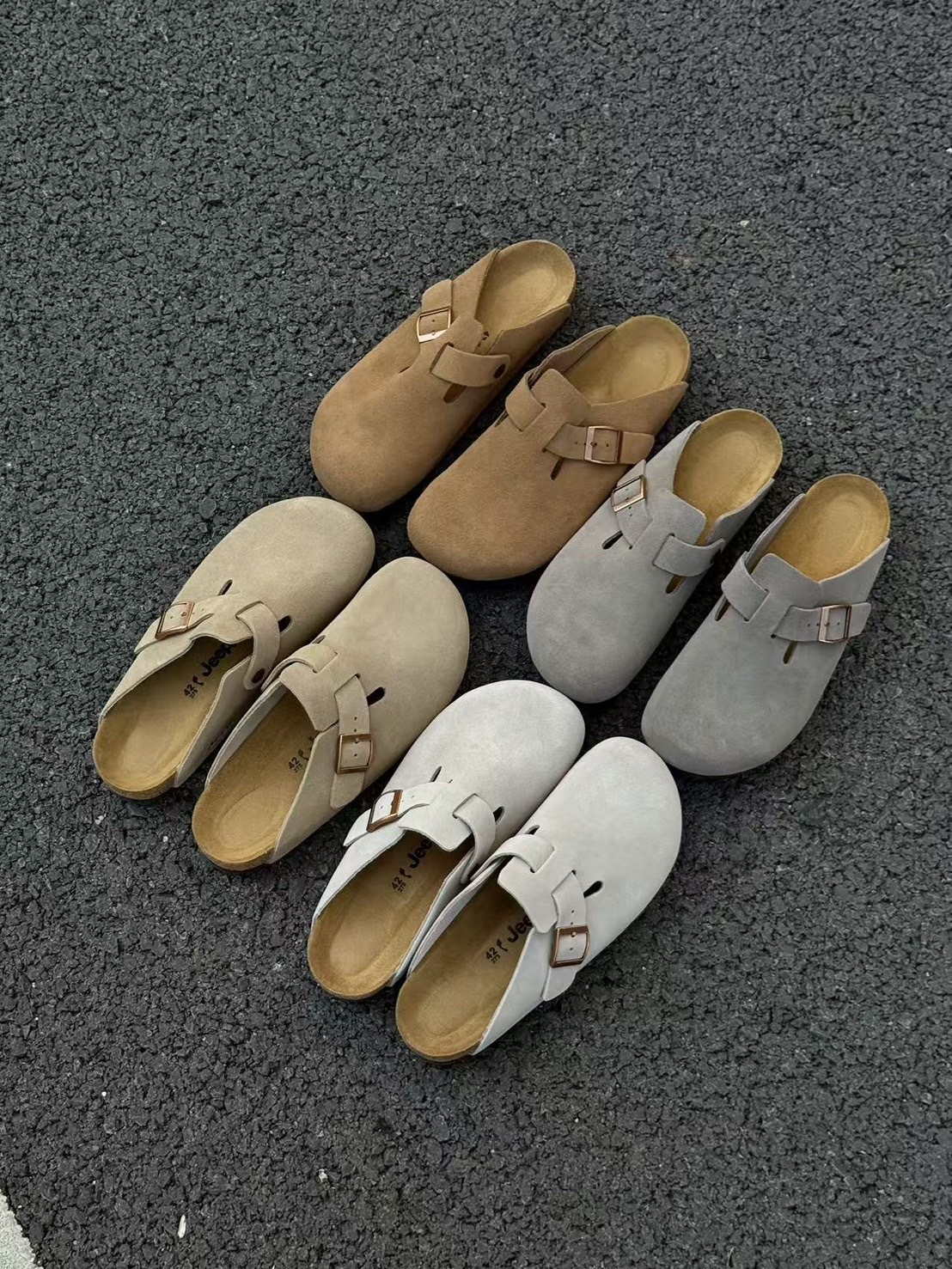 JEEP 吉普 勃肯鞋 2026新款 拖鞋 懶人鞋 麂皮 男女鞋 大地色系 / 預購