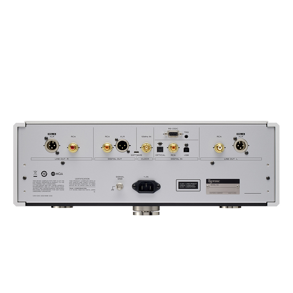 Esoteric K-03XD SE 背板端子與 ES-LINK Analog