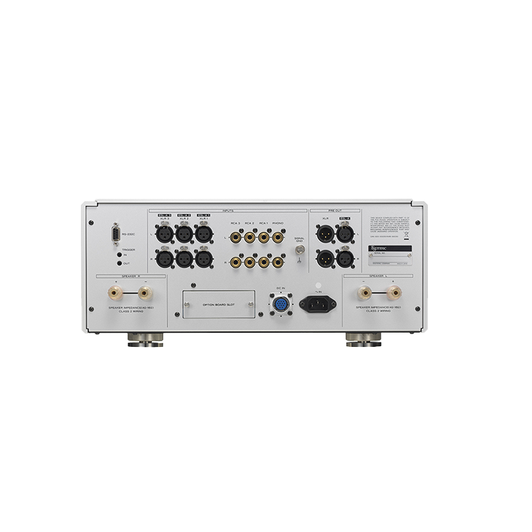 Esoteric F-01 旗艦級純 A 類 綜合擴大機（Grandioso 分砌式技術傳承）