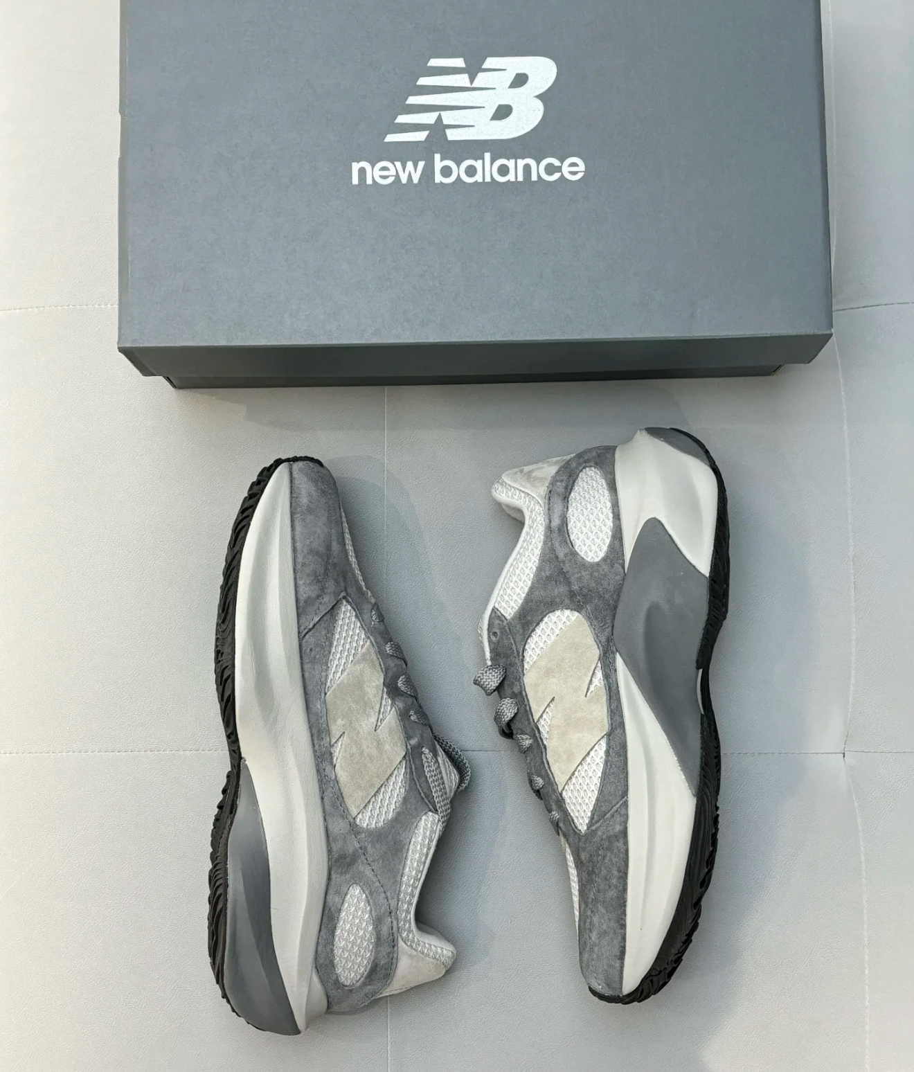 代購-New Balance Wrpd Runner 舒適 透氣 低幫 休閒 跑鞋 男女同款 灰色 UWRPDHSA