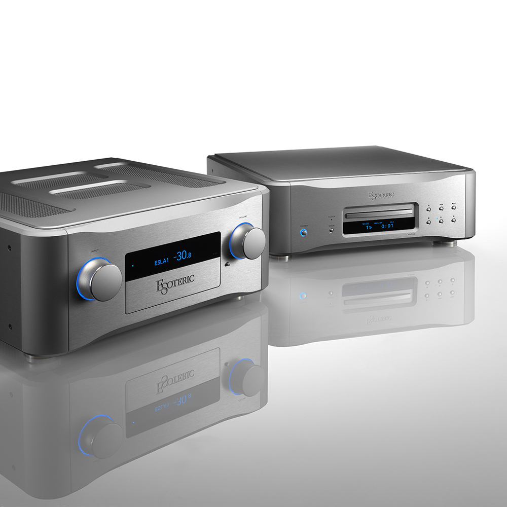 Esoteric F-01 旗艦純 A 類合併擴大機 台北音響實機展示