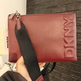 [S] DKNY AGED WINE R41EZC45-AWN TINSLEY LOGO CROSSBODY, 732465127830 (SD1768)