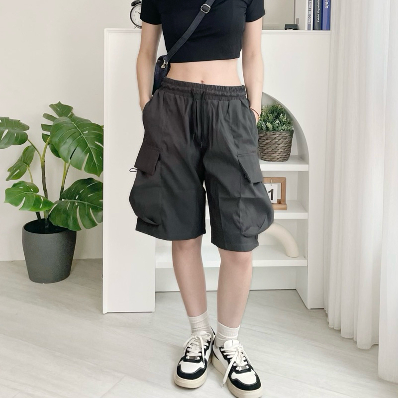 高cp! 輕量垂墜輕質感工裝褲 1605