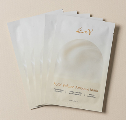 BN260222-Y6-KOY Solid Volume Ampoule Mask 高活性蛋白質安瓶面膜 30MLx5EA (EXP 2027)