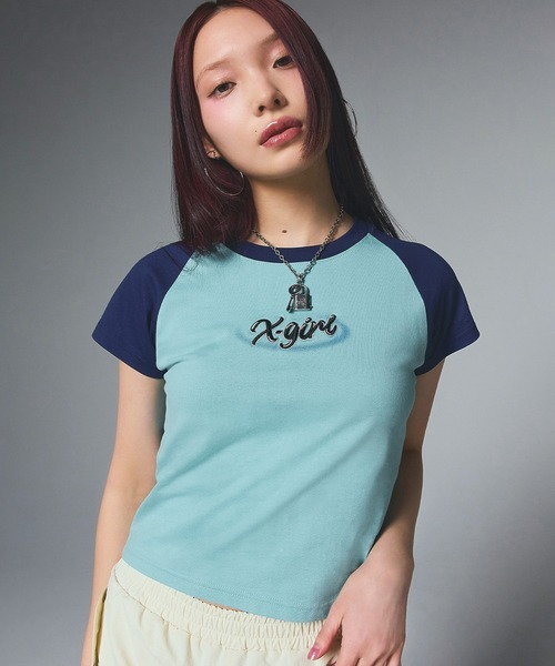 JP XGIRL 短身 T-SHIRT