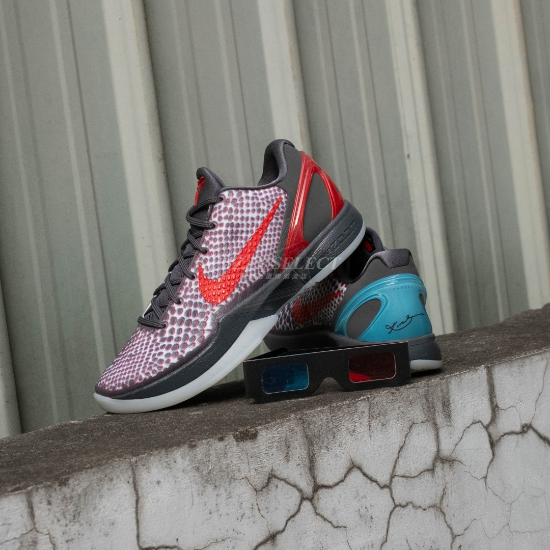 【逢甲FUZZY】Kobe 6 Protro "Hollywood 3D"  好萊塢 紅藍 IQ3902-002
