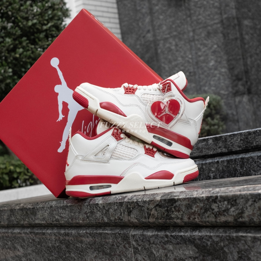 【逢甲 FUZZY】W Air Jordan 4 "Valentine's Day" 情人節 HV0823-108