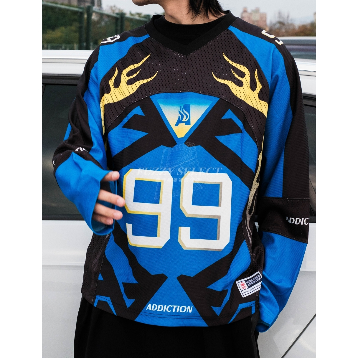 【逢甲 FUZZY】MTA More Than Addiction 99 Jersey 網格 球衣 M25AWJR01