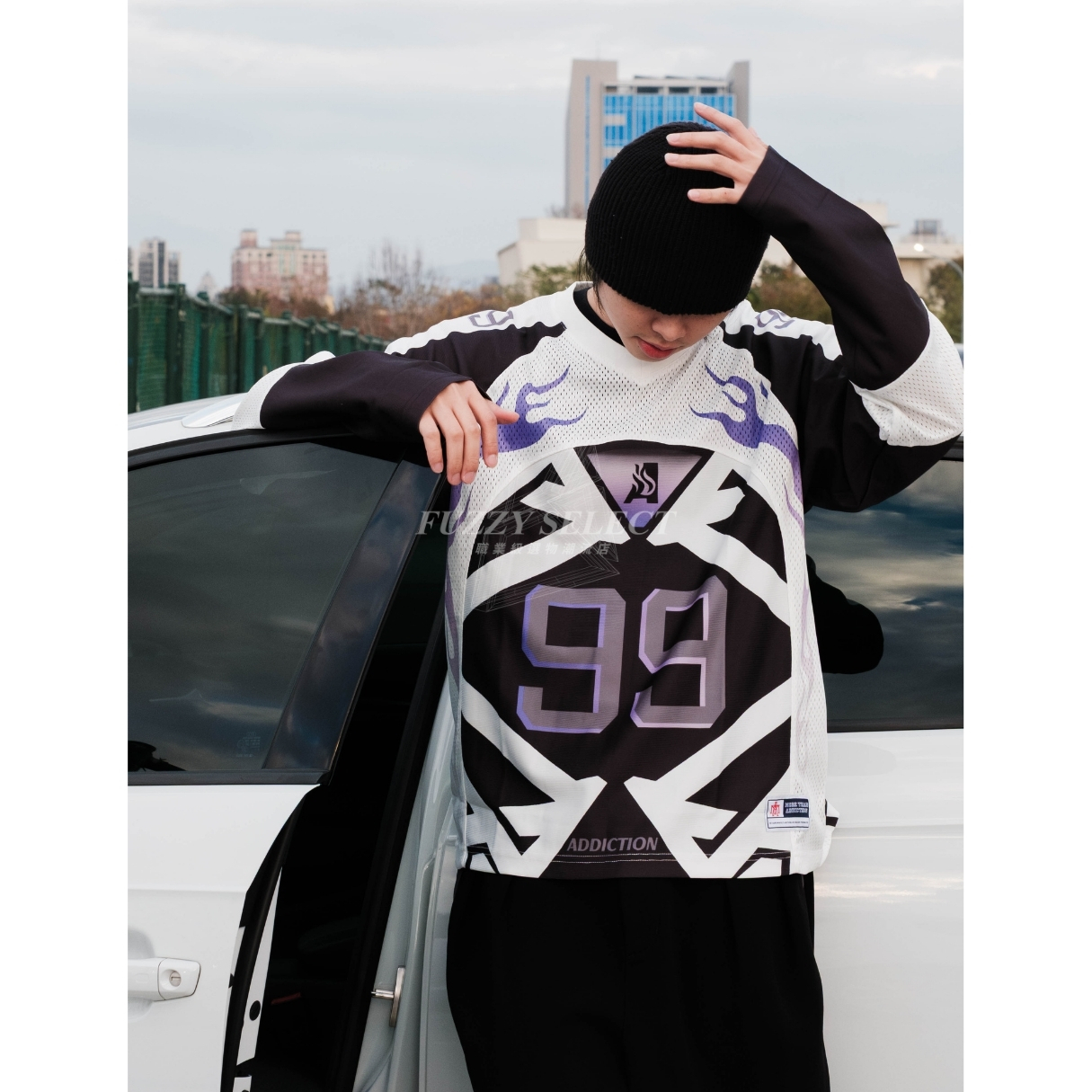 【逢甲 FUZZY】MTA More Than Addiction 99 Jersey 網格 球衣 M25AWJR01