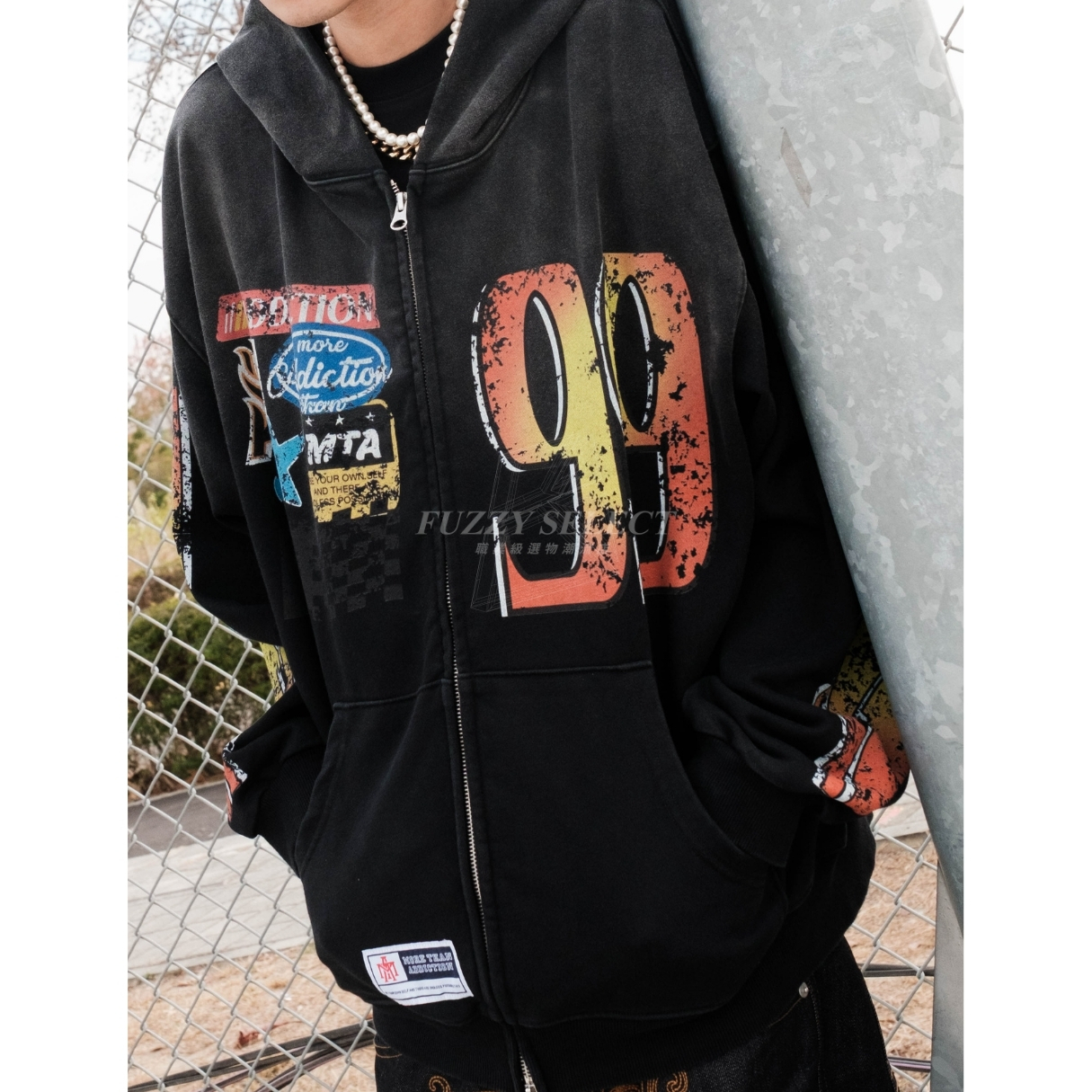 【逢甲FUZZY】MTA More Than Addiction Swift Zip Hoodie M25AWZH01