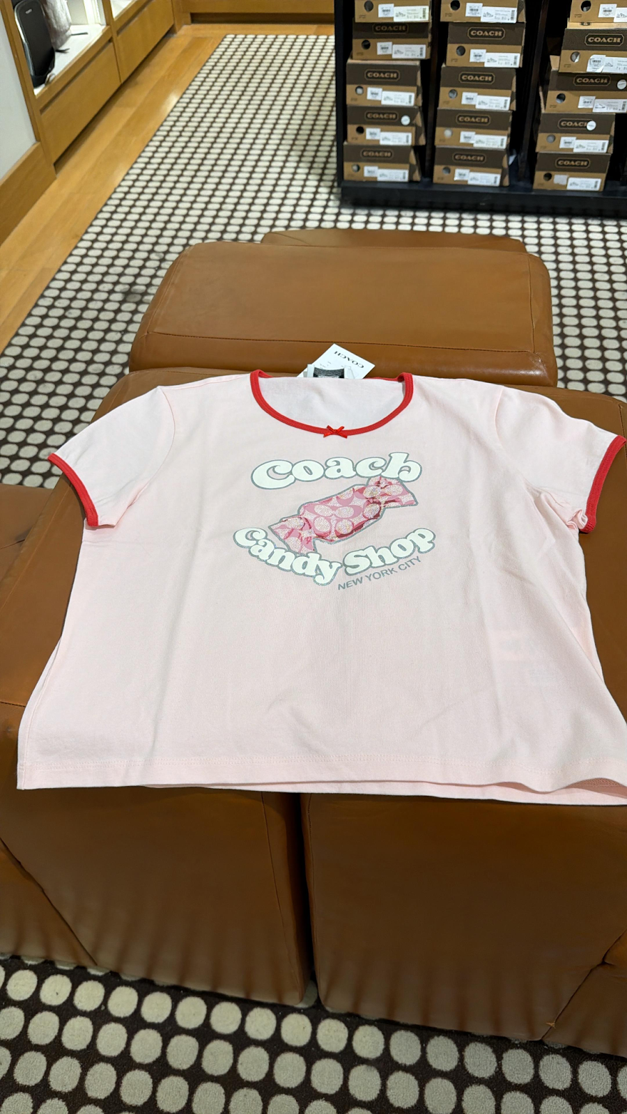 VR033 Coach CANDY SHOP糖果TEE