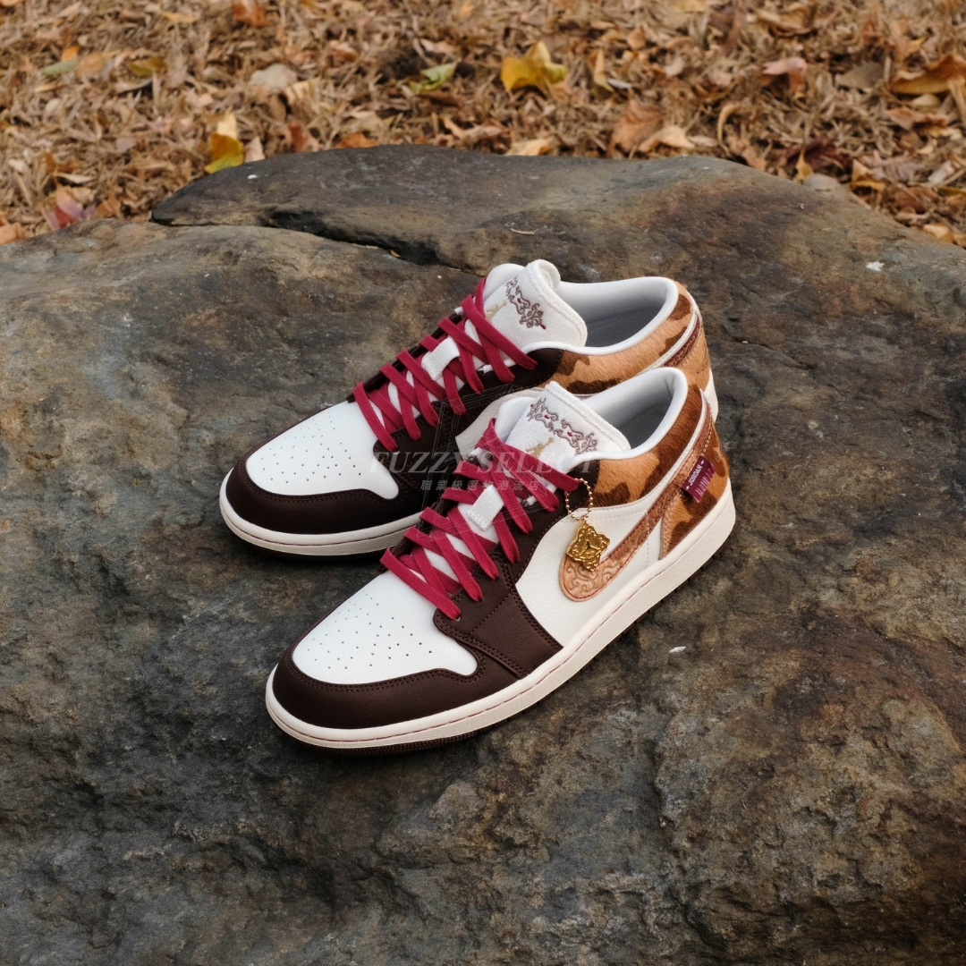 【逢甲 FUZZY】Air Jordan 1 Low "Year of the Horse" 馬年限定 斑紋 IQ5321-121