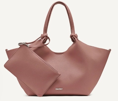 [S] DKNY AGED WINE R42BAE49 PAULA MEDIUM COMMUTER TOTE, 732465325588 (SD1777)
