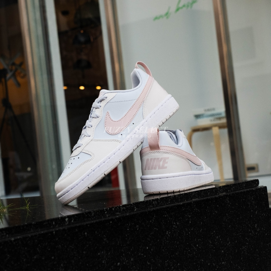 【逢甲FUZZY】Nike Court Borough Low GS "Light Blue Gray" 小Dunk 粉藍 DV5456-404