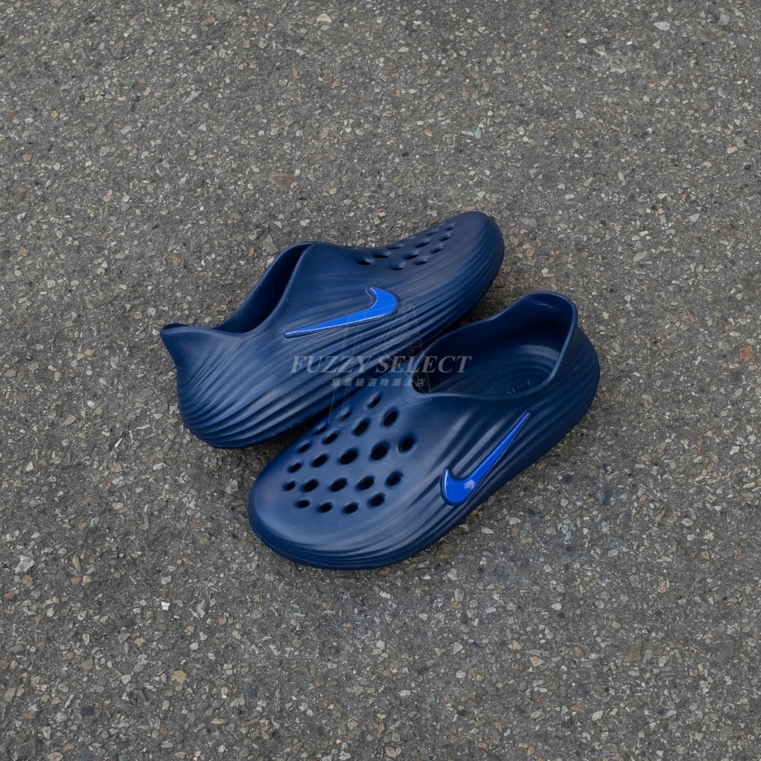 【逢甲 FUZZY】Nike ReactX Rejuven8 "Blue" 防水拖 藍色 HV5060-403