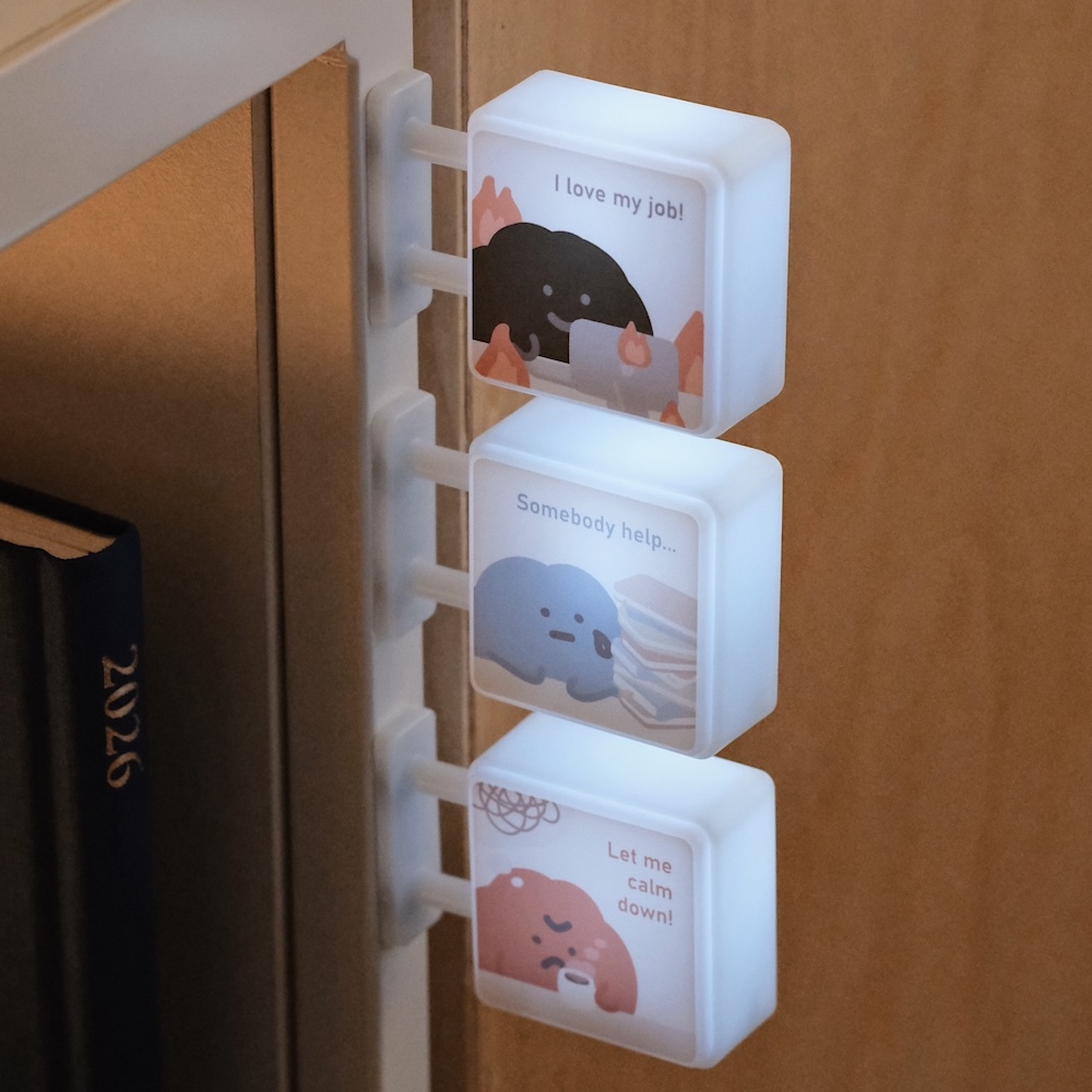 辦公室的喜怒哀樂 磁吸燈箱盲盒套裝