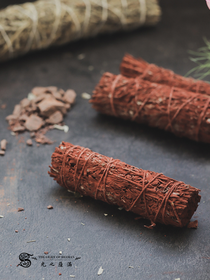 龍血藍色鼠尾草混合捆 招財又回春