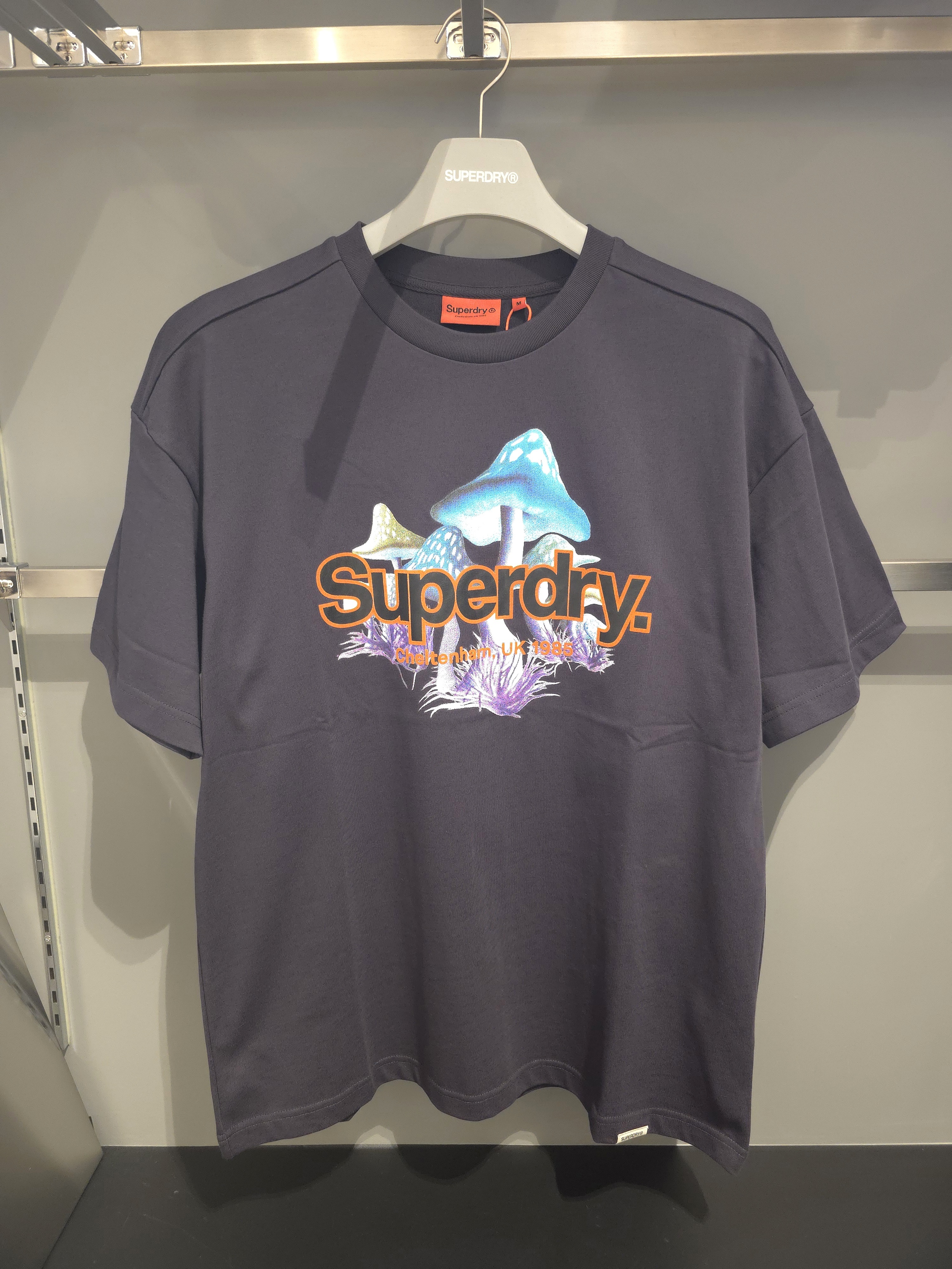 【直播】SUPERDRY LX022307 復古奇幻小蘑菇短 T