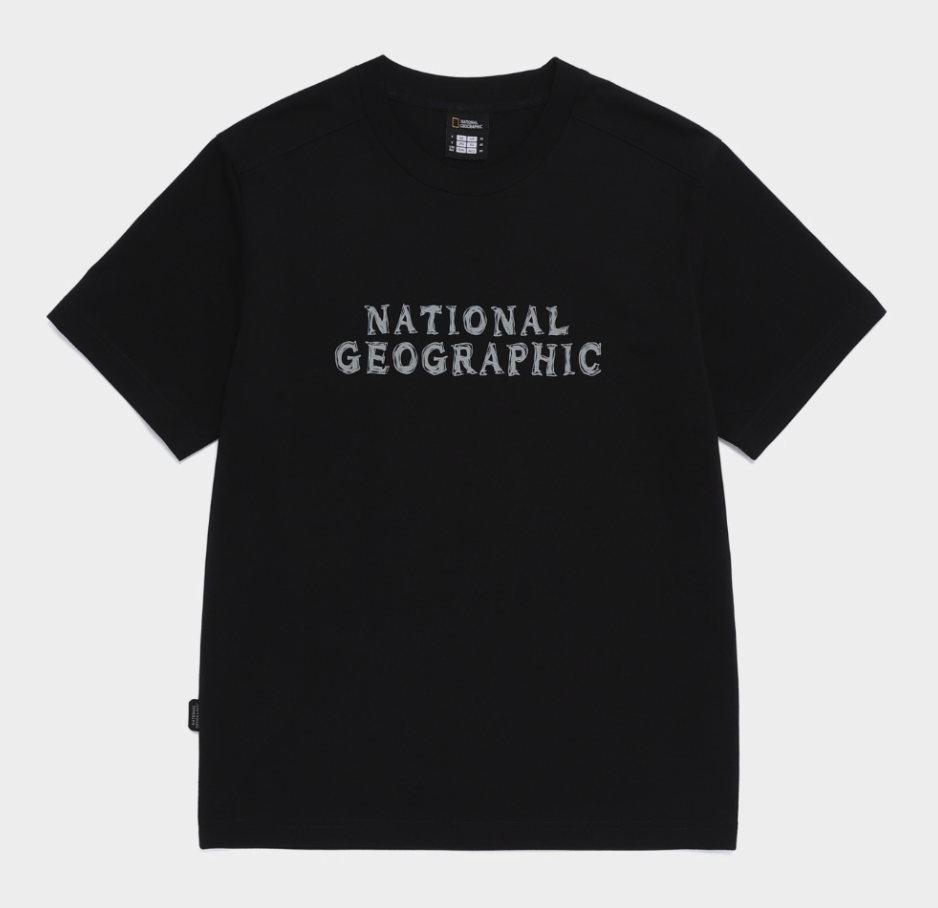 【春季新品限時開團🔥 3/2 晚上12:00準時收單～】NATIONAL GEOGRAPHIC 國家地理 素描logo 短tee N265UTS020