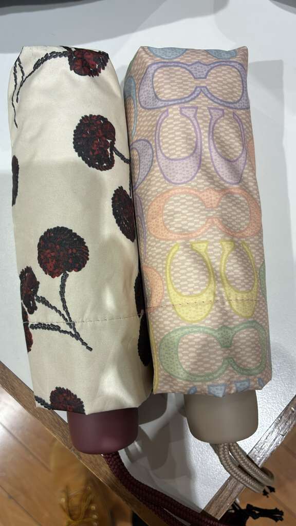 VR009 Coach 防 UV 迷你雨傘