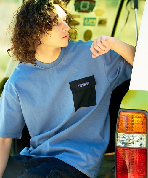 日本 Ragged Mountain Flap Pocket T-Shirt