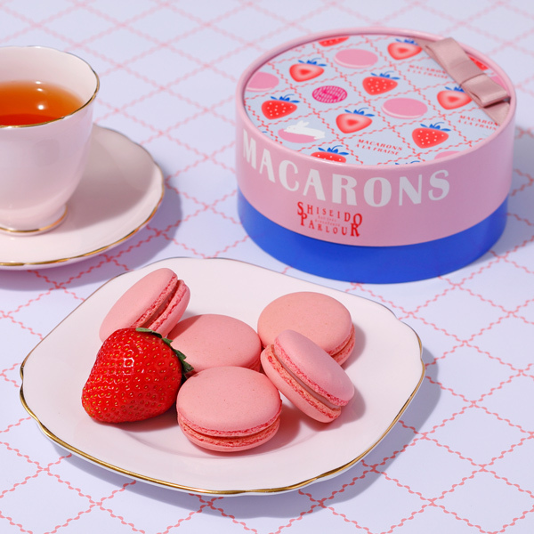 Shiseido Parlour｜草莓馬卡龍