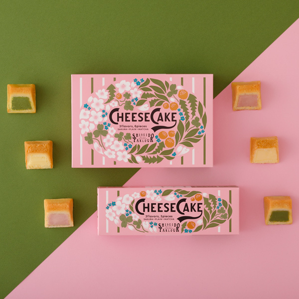 Shiseido Parlour｜春限定方塊芝士蛋糕