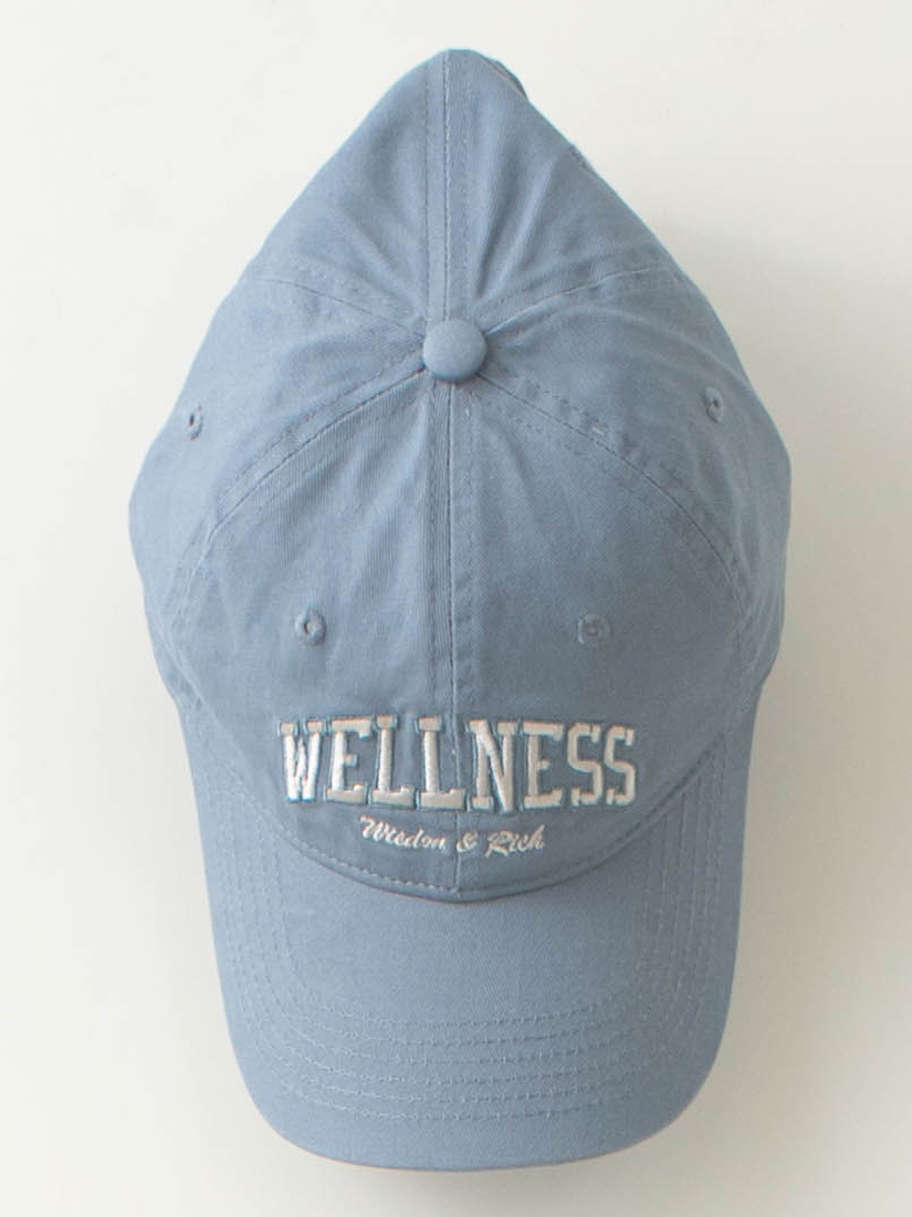 刺繡字母顯小臉斜紋棒球帽