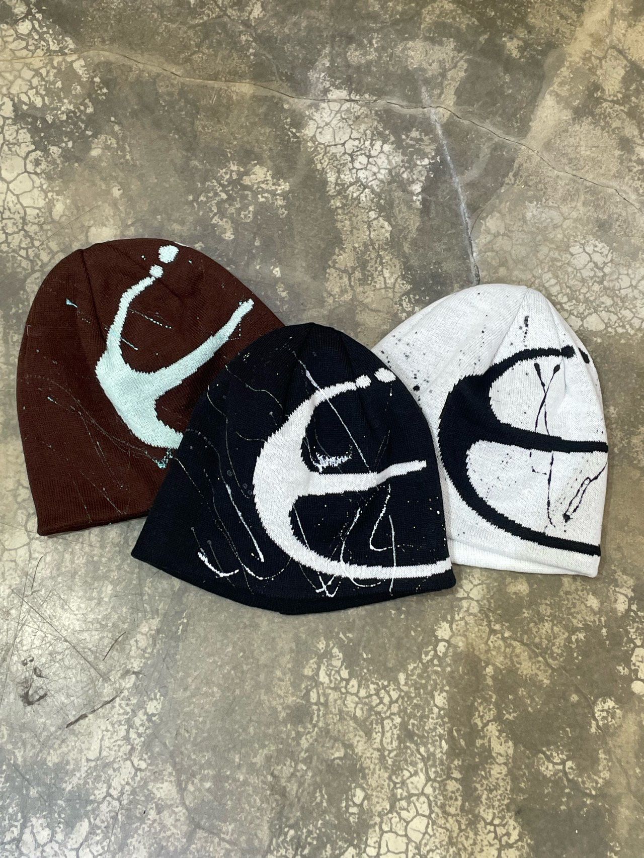 針織帽 CHALK-019H