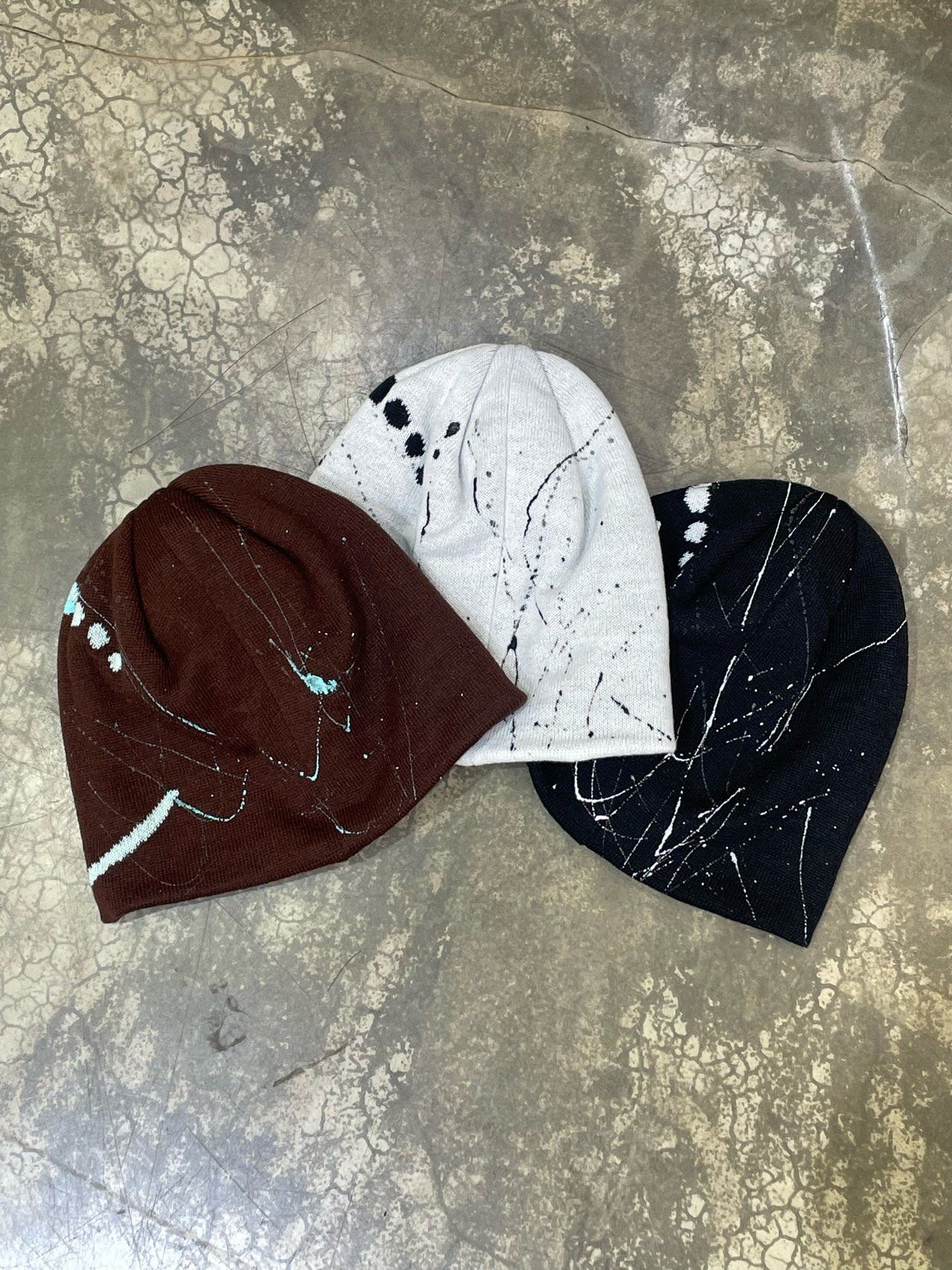 針織帽 CHALK-019H