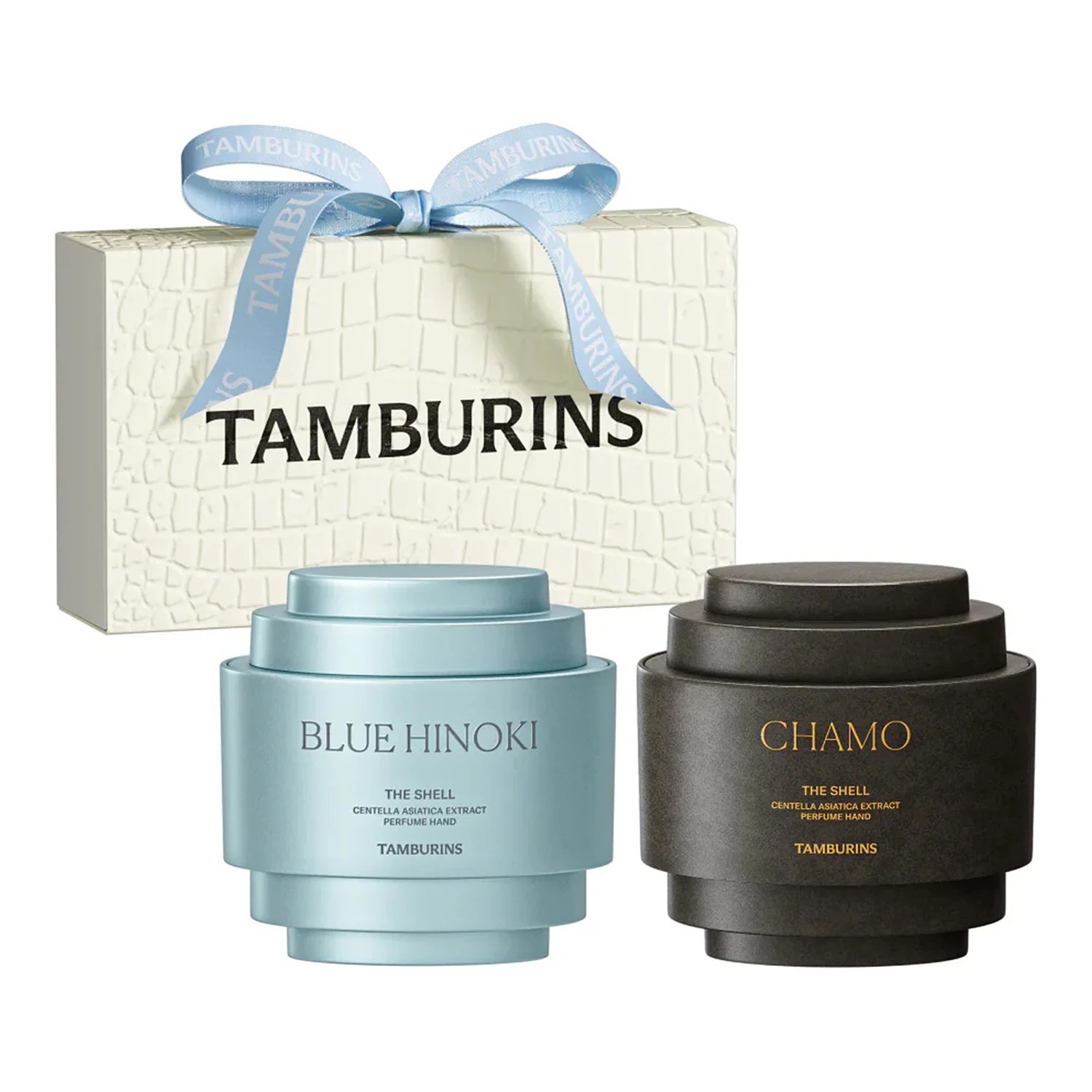[23/02 - 06/03] Tamburins Perfume Hand Cream 15ml Mini Duo Set (BLUE HINOKI + CHAMO)