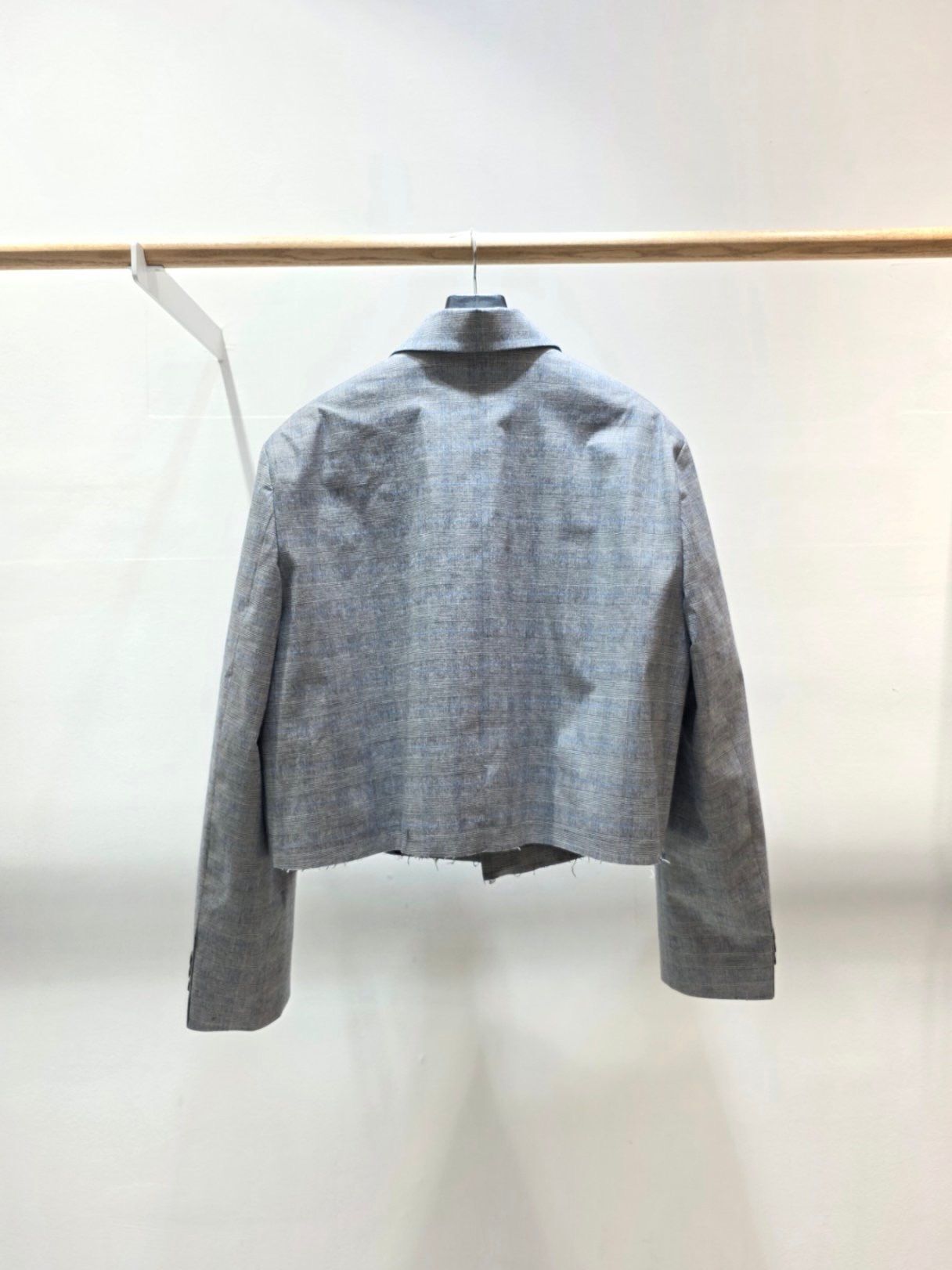 格紋西裝短褸 C_y-151Jk