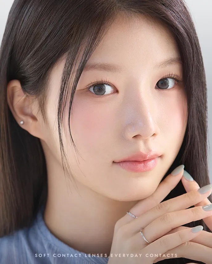[23/02 - 06/03] OLENS Real Ring GRAY One Day Soft Contact Lens [20P]
