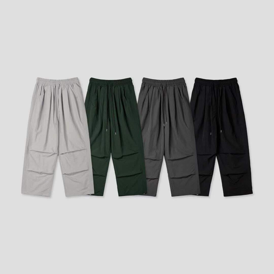 淨色可束腳鬆身褲 P3251