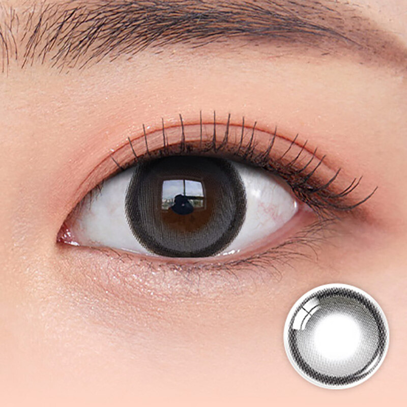 [23/02 - 06/03] OLENS Big Glowy GRAY One Day Soft Contact Lens [20P]