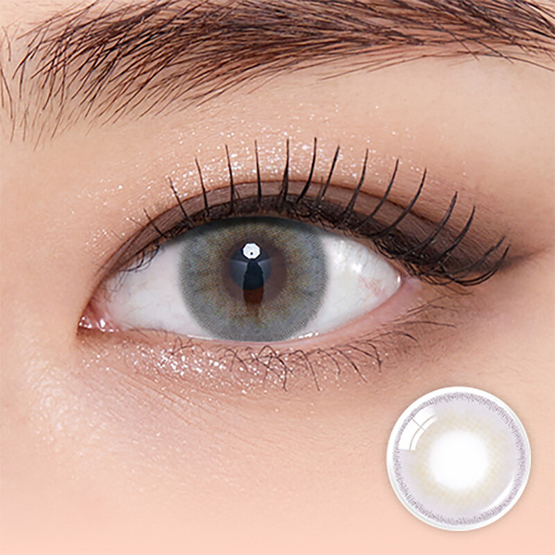 [23/02 - 06/03] OLENS Russian Smoky GRAY One Day Soft Contact Lens [10P]