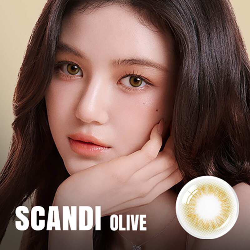 [23/02 - 06/03] OLENS Scandi OLIVE One Day Soft Contact Lens [10P]