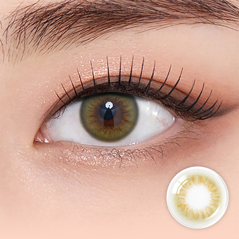 [23/02 - 06/03] OLENS Scandi OLIVE One Day Soft Contact Lens [10P]