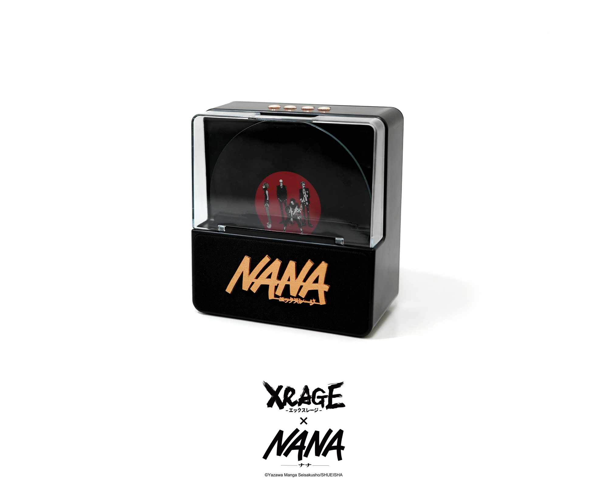 聯名紀念唱片音響展示燈-BLACK STONES 附樂團掛布