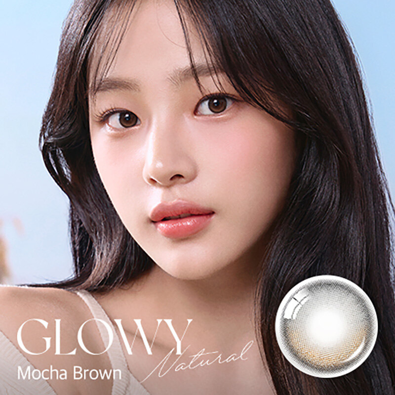 [23/02 - 06/03] OLENS Glowy Natural MOCHA BROWN One Day Soft Contact Lens [10P]