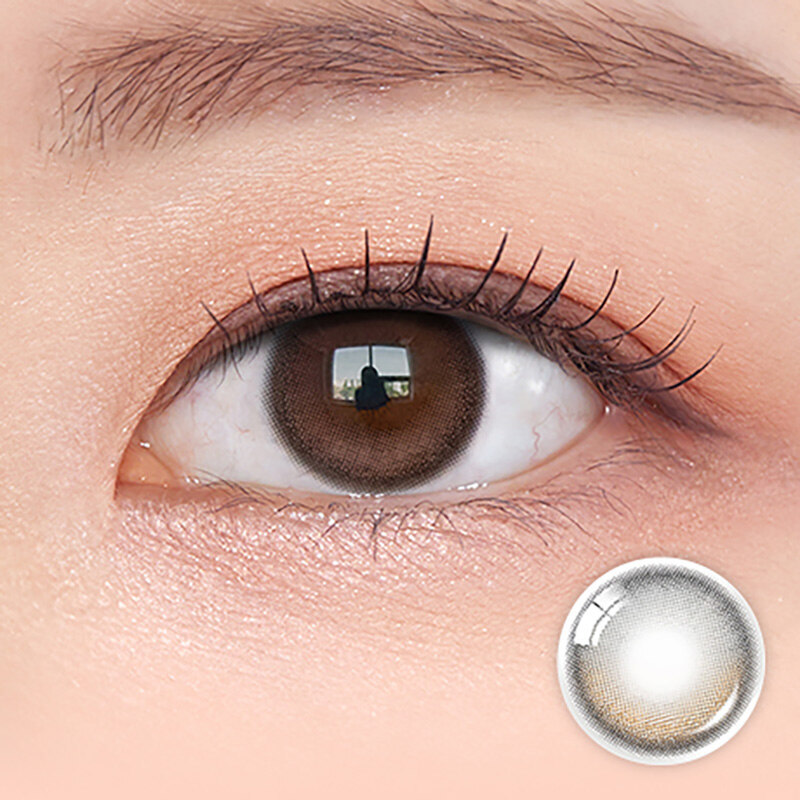 [23/02 - 06/03] OLENS Glowy Natural MOCHA BROWN One Day Soft Contact Lens [10P]