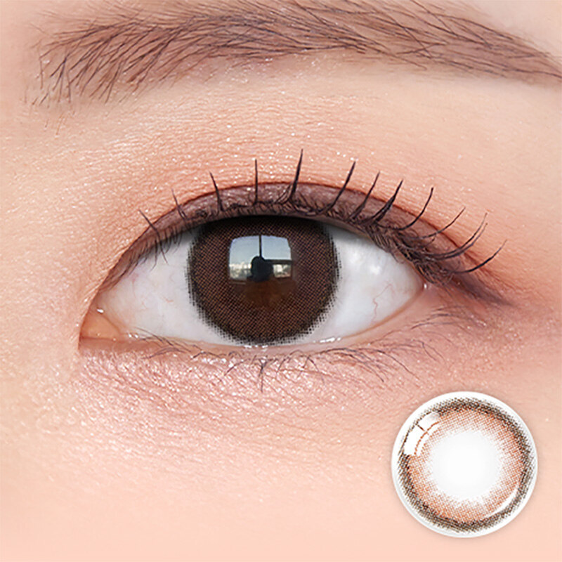 [23/02 - 06/03] OLENS ViVI Ring CHOCO One Day Soft Contact Lens [10P]