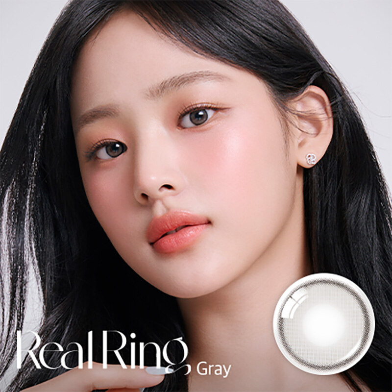 [23/02 - 06/03] OLENS Real Ring GRAY One Day Soft Contact Lens [10P]