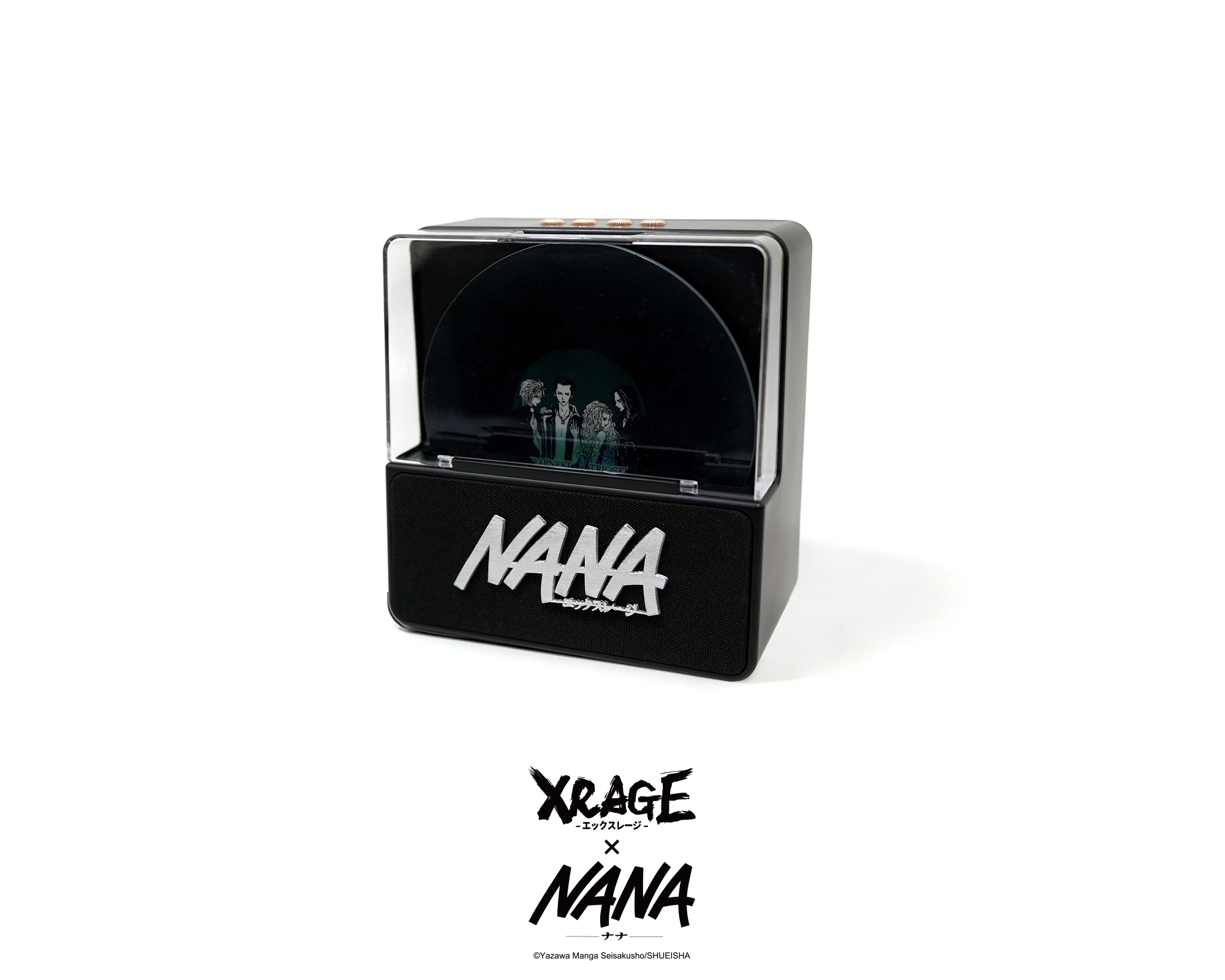 聯名紀念唱片團音響展示燈-TRAPNEST 附樂團掛布