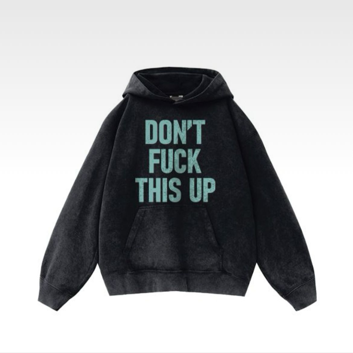 洗水英文字連帽衛衣 T5913