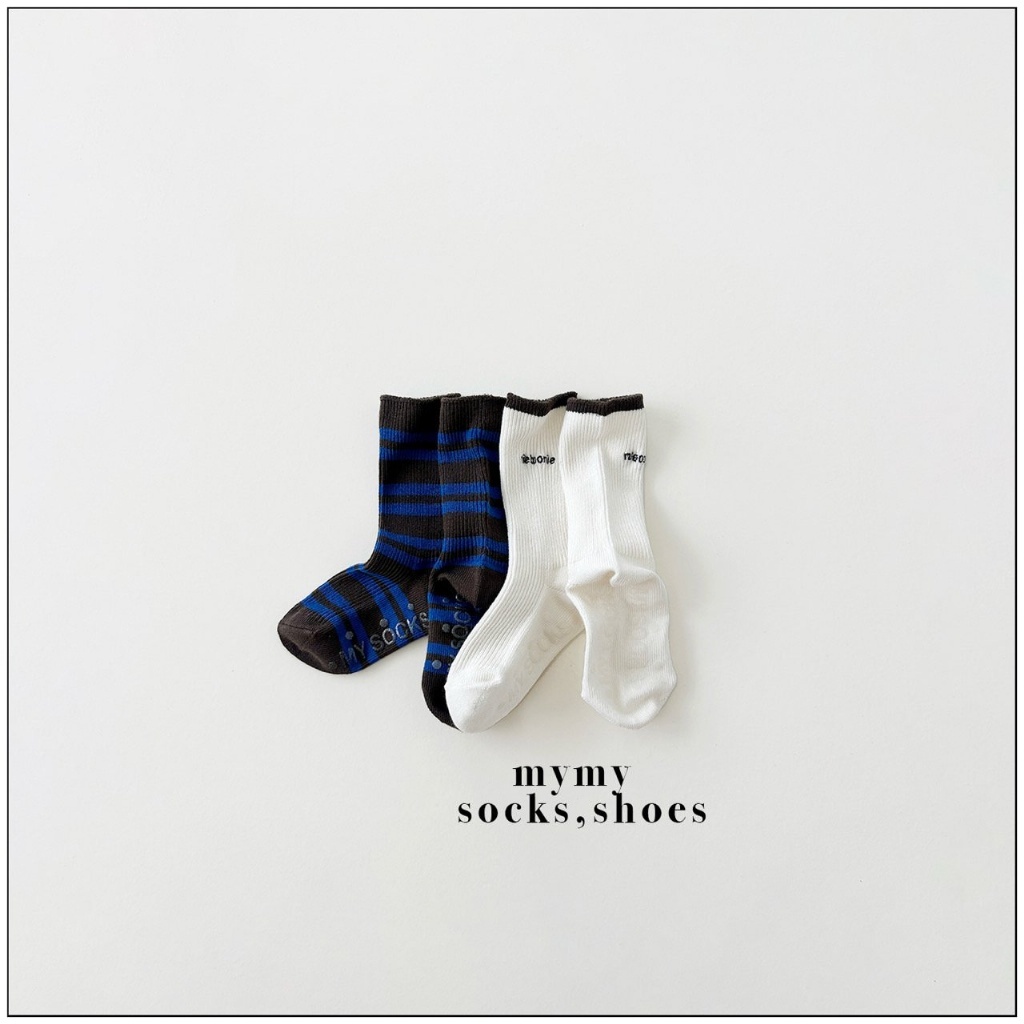正韓春Mysocks 日常配色襪子(一組兩入)