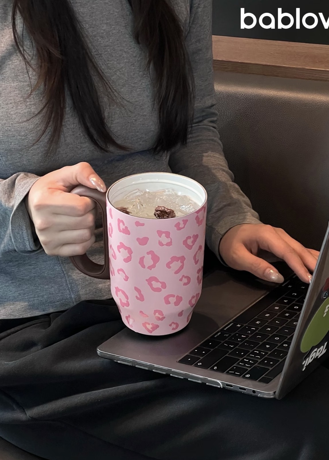 （預購）單個免運🔥BABLOV 豹紋保溫水杯2.0 680ml