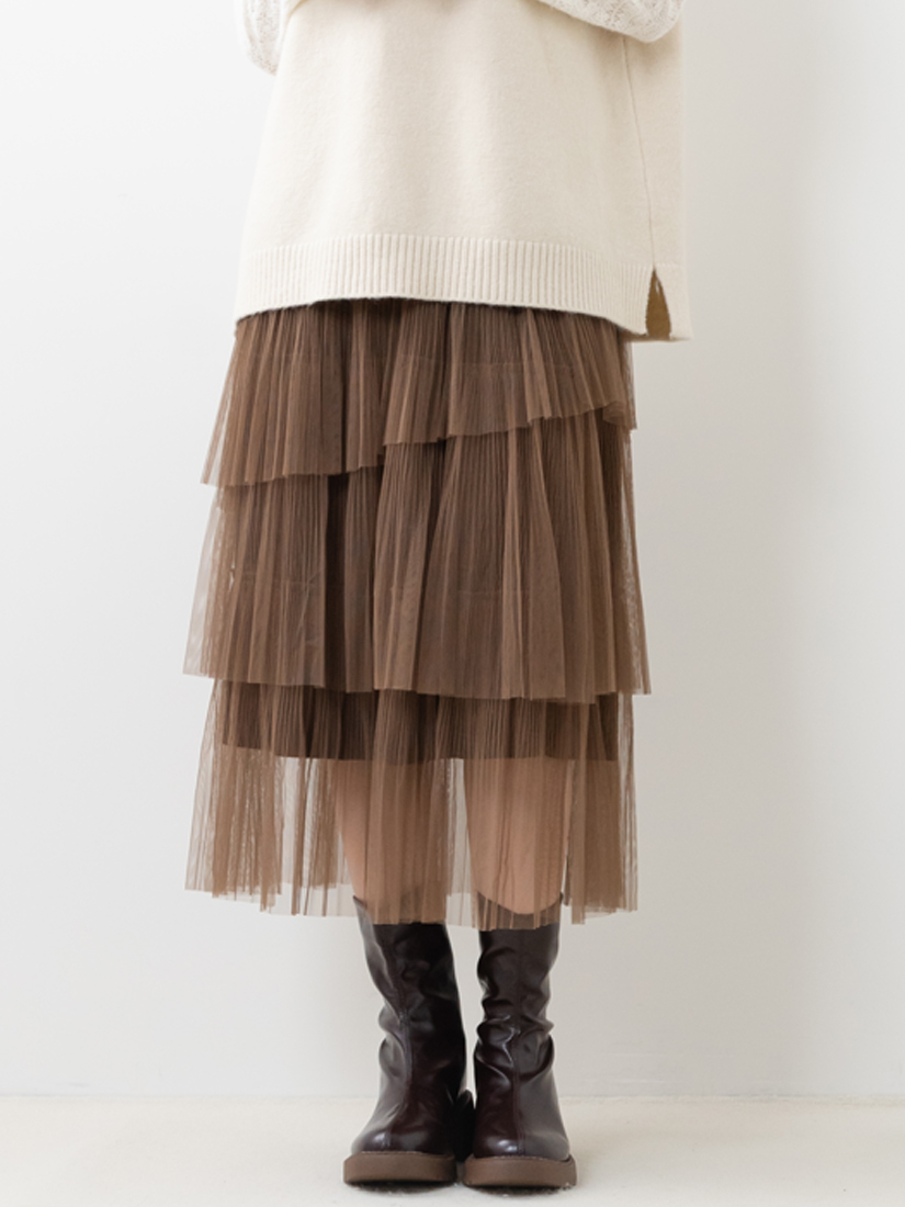 派對網紗層次蛋糕裙