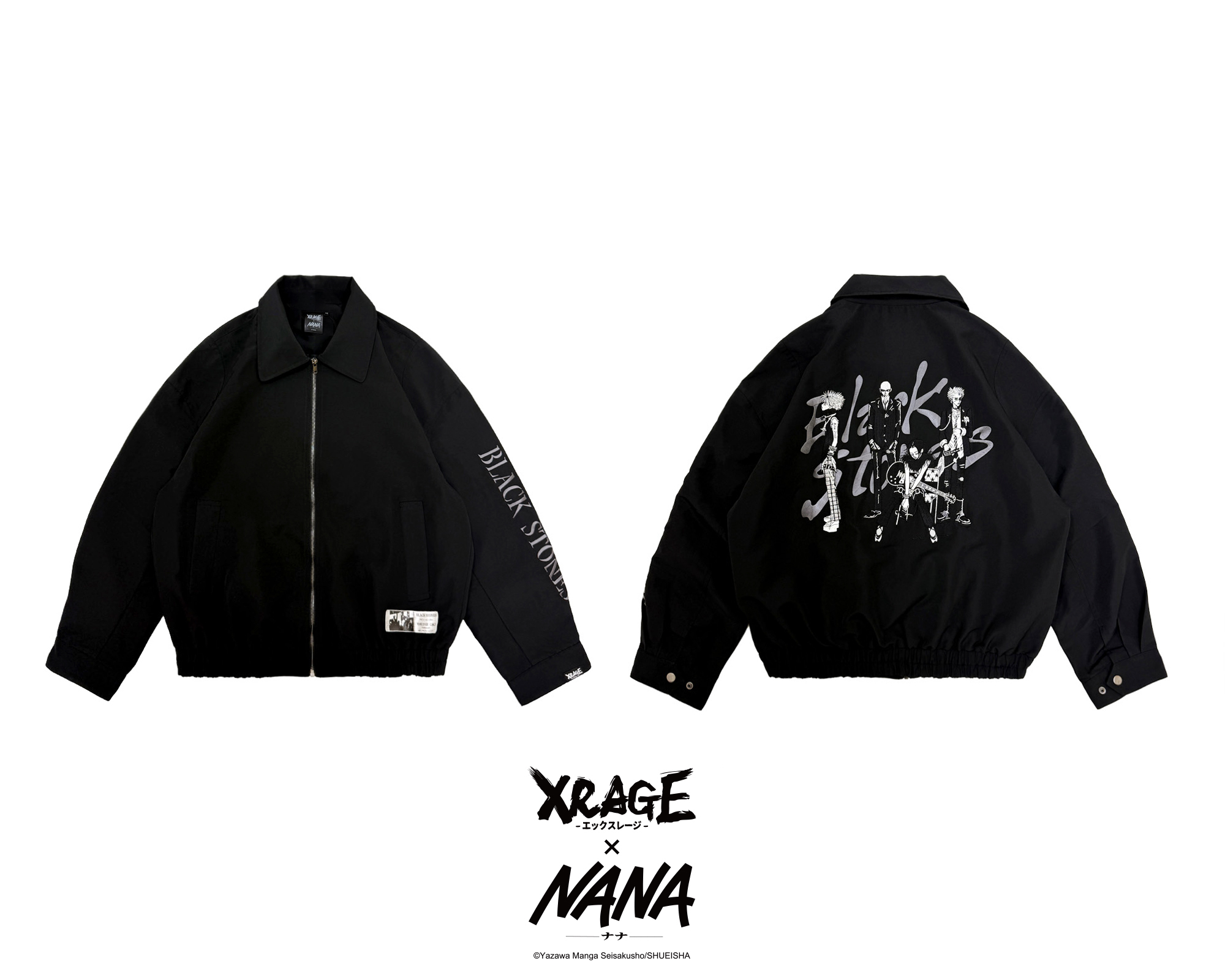 BLACK STONES 防風翻領外套