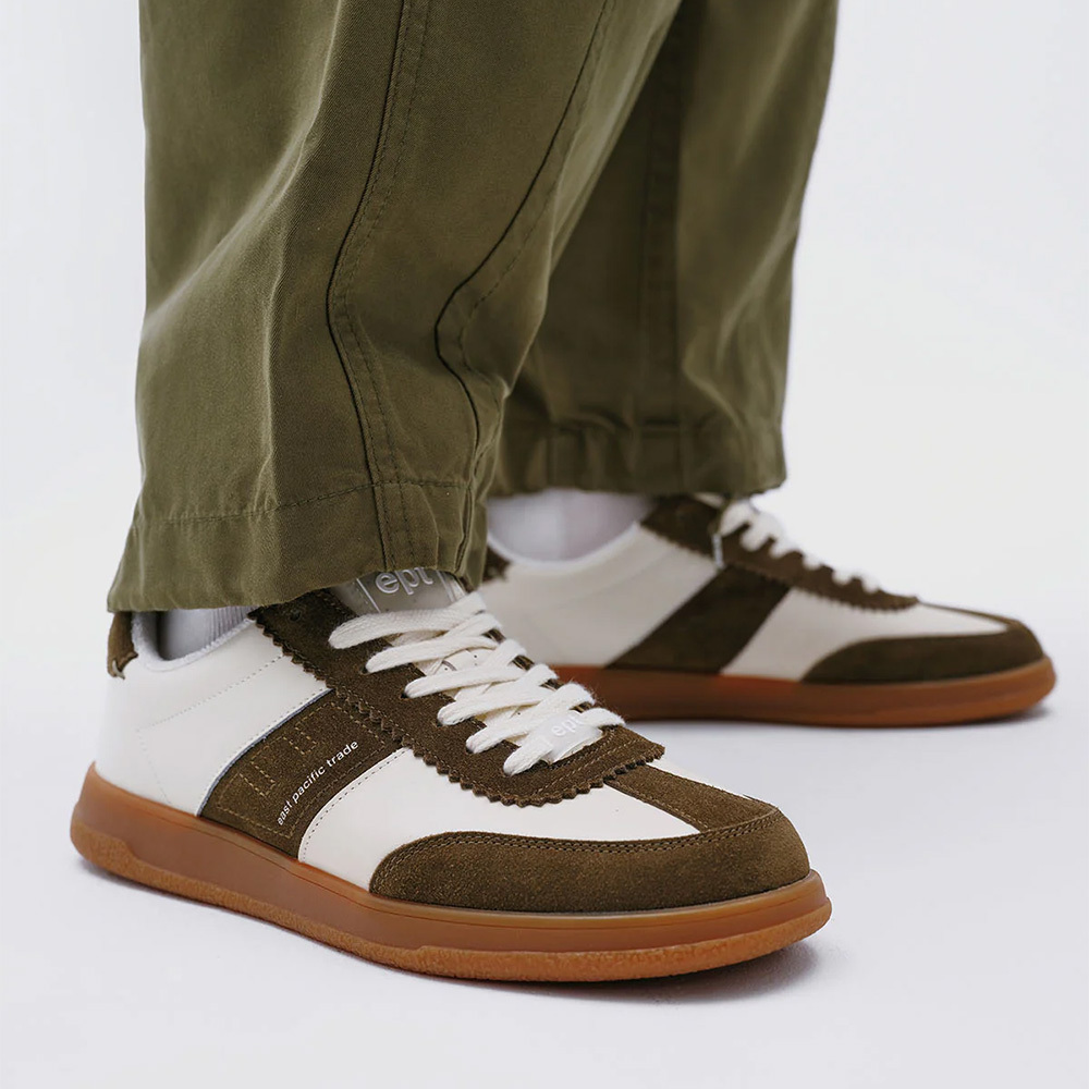 Ept Santos 軍綠學院 低筒鞋 復古 中寬鞋楦 休閒鞋 運動鞋 男女鞋 EP5FN1ST85601